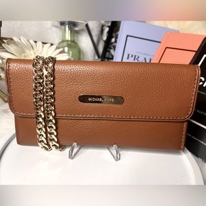 Michael Kors Long Wallet with Chain